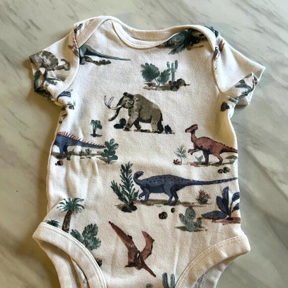 Prehistoric Onsie by Carters Size 3 Months - Picture 1 of 9